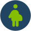 icon of a pregnant woman